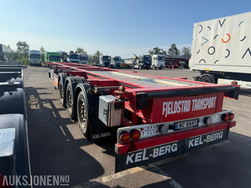2020 | Kel-Berg C300V 3-akslet containerchassis | Meget god stand | EU-godkjent til 11/2025 - קרון נגרר: תמונה 5 2020 | Kel-Berg C300V 3-akslet containerchassis | Meget god stand | EU-godkjent til 11/2025 - קרון נגרר: תמונה 5