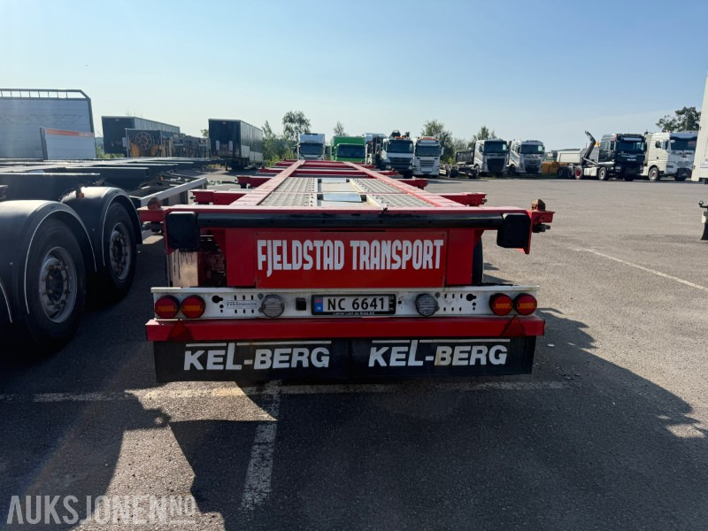 2020 | Kel-Berg C300V 3-akslet containerchassis | Meget god stand | EU-godkjent til 11/2025 - קרון נגרר: תמונה 4 2020 | Kel-Berg C300V 3-akslet containerchassis | Meget god stand | EU-godkjent til 11/2025 - קרון נגרר: תמונה 4
