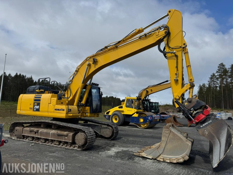 2020 Komatsu PC290 LC-11E0 GRAVEMASKIN MED ROTOTIL OG 2 SKUFFER - מחפר: תמונה 2 2020 Komatsu PC290 LC-11E0 GRAVEMASKIN MED ROTOTIL OG 2 SKUFFER - מחפר: תמונה 2