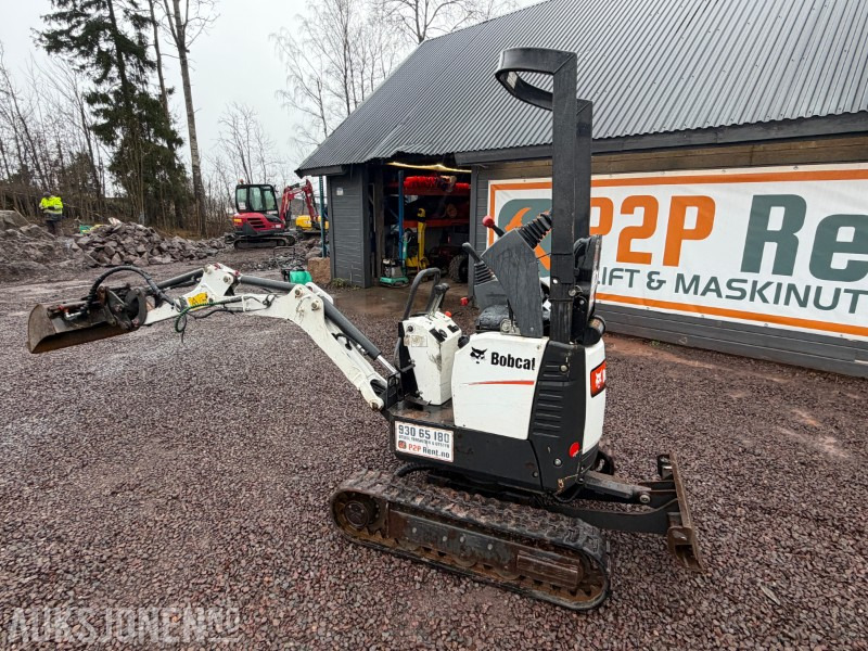 2021 Bobcat E10z minigraver - Pusseskuff 77 cm - SE hydraulisk tilt - מיני מחפר: תמונה 3 2021 Bobcat E10z minigraver - Pusseskuff 77 cm - SE hydraulisk tilt - מיני מחפר: תמונה 3