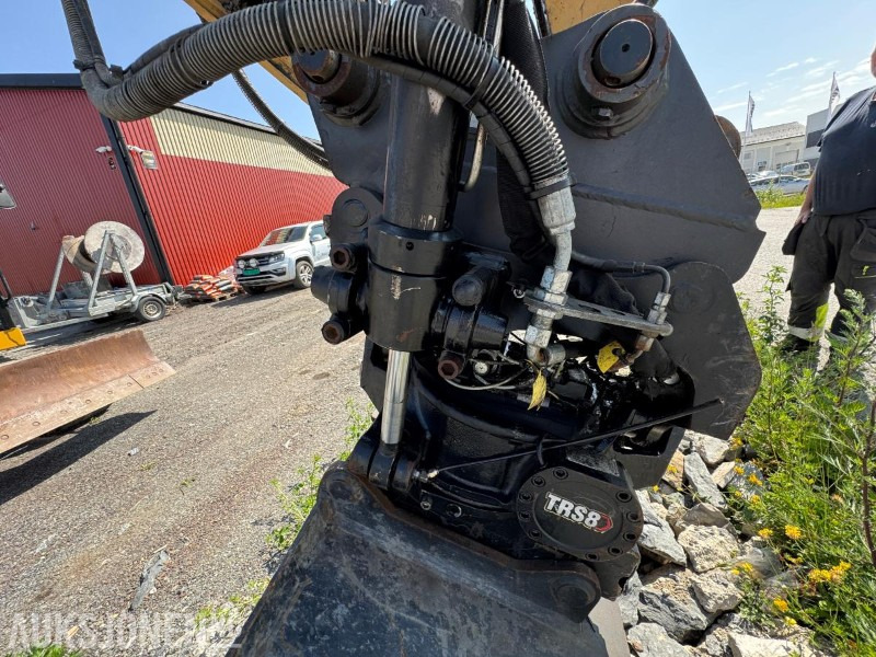 מחפר 2021 Cat 307.5 gravemaskin med tiltrotator og sentralsmøring / 2 stk skuffer / årskontrollert: תמונה 13