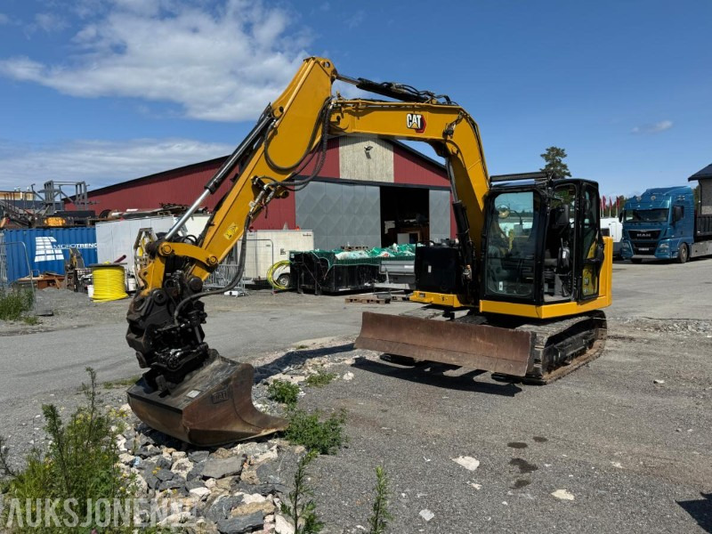 2021 Cat 307.5 gravemaskin med tiltrotator og sentralsmøring / 2 stk skuffer / årskontrollert - מחפר: תמונה 1 2021 Cat 307.5 gravemaskin med tiltrotator og sentralsmøring / 2 stk skuffer / årskontrollert - מחפר: תמונה 1