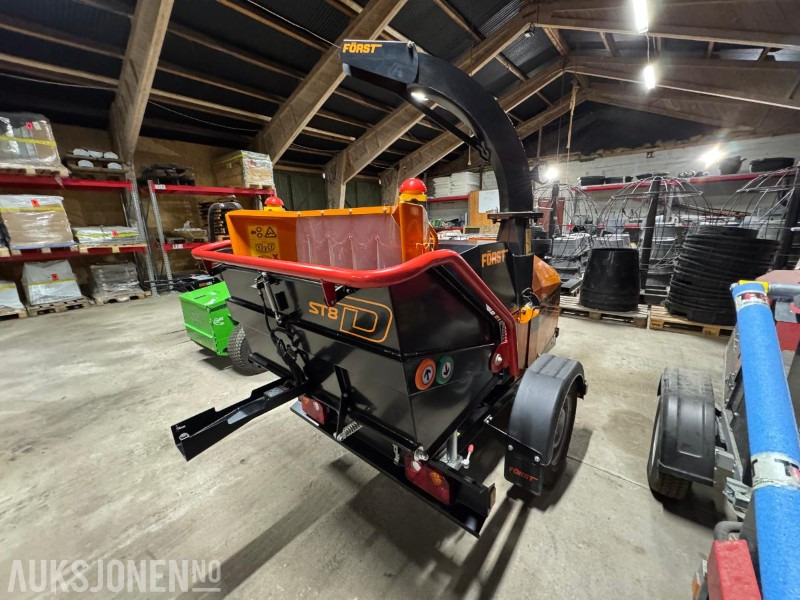 2021 Först ST8D flishugger / tilhengermontert - מכונה חקלאית: תמונה 5 2021 Först ST8D flishugger / tilhengermontert - מכונה חקלאית: תמונה 5