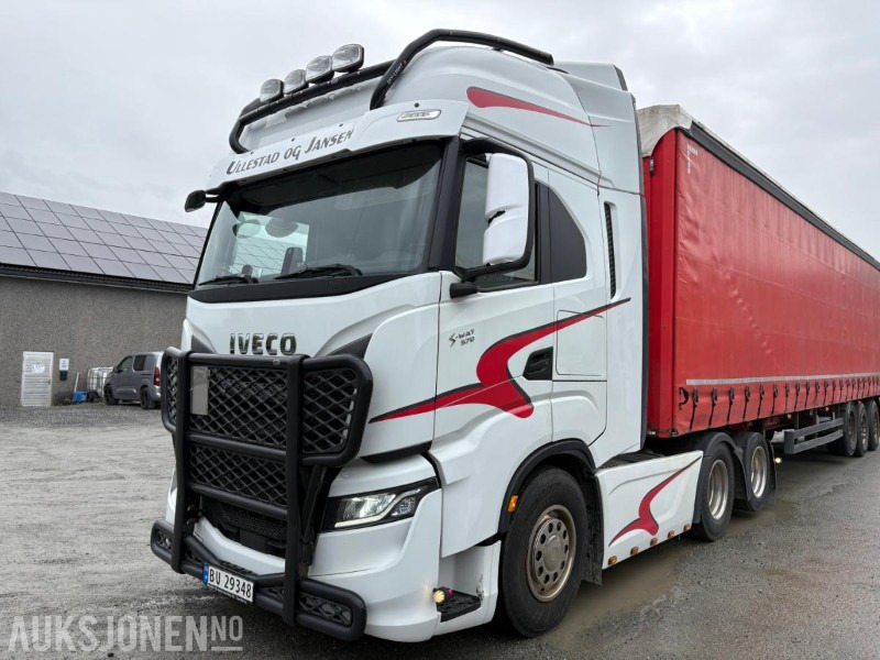 2021 Iveco S-way 570 trekkvogn med 3akslet kel-berg henger - יחידת טרקטור: תמונה 1 2021 Iveco S-way 570 trekkvogn med 3akslet kel-berg henger - יחידת טרקטור: תמונה 1