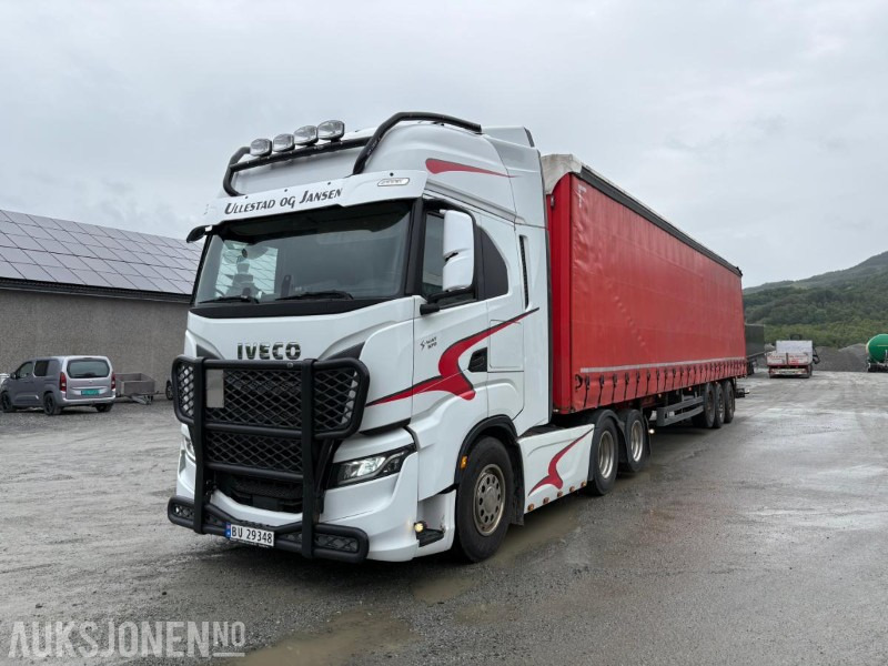 2021 Iveco S-way 570 trekkvogn med 3akslet kel-berg henger - יחידת טרקטור: תמונה 2 2021 Iveco S-way 570 trekkvogn med 3akslet kel-berg henger - יחידת טרקטור: תמונה 2