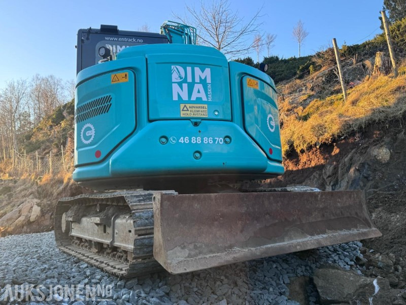 2021 Kobelco SK75SR-7 - 8 tonns Gravemaskin - Sentralsmøring - Engcon tiltrotator - Hammer - Pusskuffe - Gallerskufffe - Graveskuffe - Smalskuffe og Klype - Gått 2732 timer - מחפר: תמונה 4 2021 Kobelco SK75SR-7 - 8 tonns Gravemaskin - Sentralsmøring - Engcon tiltrotator - Hammer - Pusskuffe - Gallerskufffe - Graveskuffe - Smalskuffe og Klype - Gått 2732 timer - מחפר: תמונה 4