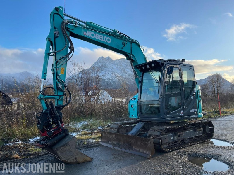 2021 Kobelco SK75SR-7 Gravemaskin med skjær, tiltrotator med gripekassett, nylig sertifisert, kun 2400 timer - מחפר: תמונה 1 2021 Kobelco SK75SR-7 Gravemaskin med skjær, tiltrotator med gripekassett, nylig sertifisert, kun 2400 timer - מחפר: תמונה 1
