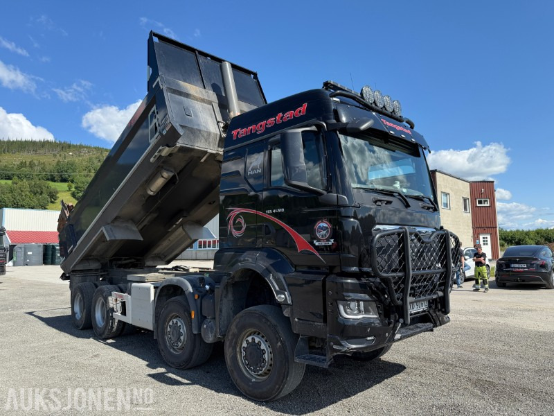 2021 MAN TGS 41.510 8x8 tippbil - Zetterbergs påbygg - Lav km! - מזהיר: תמונה 2 2021 MAN TGS 41.510 8x8 tippbil - Zetterbergs påbygg - Lav km! - מזהיר: תמונה 2