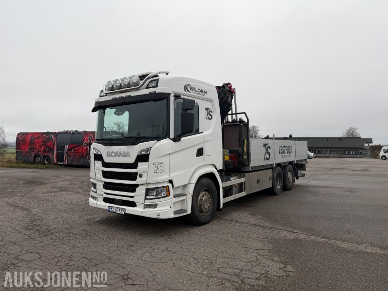 2021 Scania G-540 Kranbil - EU Godkjent - Palfinger kran - Bakløft - EURO6T - משאית מנוף: תמונה 1 2021 Scania G-540 Kranbil - EU Godkjent - Palfinger kran - Bakløft - EURO6T - משאית מנוף: תמונה 1