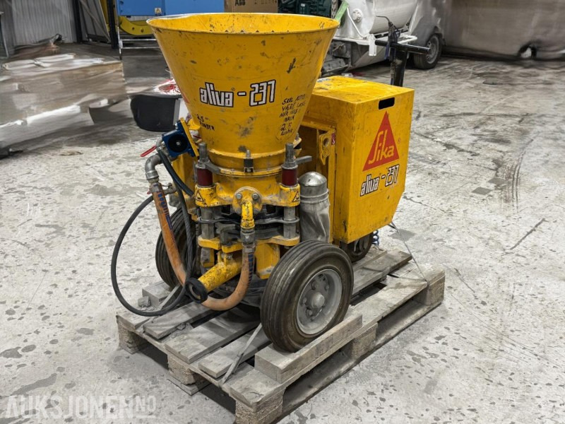 2021 Sika Aliva 237 Betongspøytemaskin - ציוד בנייה: תמונה 5 2021 Sika Aliva 237 Betongspøytemaskin - ציוד בנייה: תמונה 5