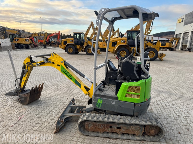 מיני מחפר 2021 Wacker Neuson EZ17E elektrisk minigraver: תמונה 1