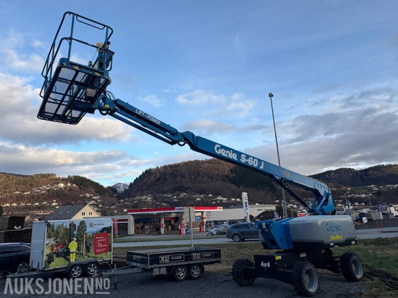 2021 mod Genie S-60 J - sertifisert til 10/26 - 803 timer - nylig utført service - פלטפורמה אווירית: תמונה 1 2021 mod Genie S-60 J - sertifisert til 10/26 - 803 timer - nylig utført service - פלטפורמה אווירית: תמונה 1