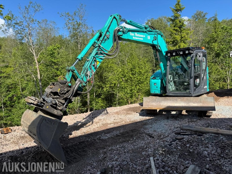 2022 Kobelco SK75SR-7 / Tiltrotator / 866 timer - מחפר: תמונה 1 2022 Kobelco SK75SR-7 / Tiltrotator / 866 timer - מחפר: תמונה 1