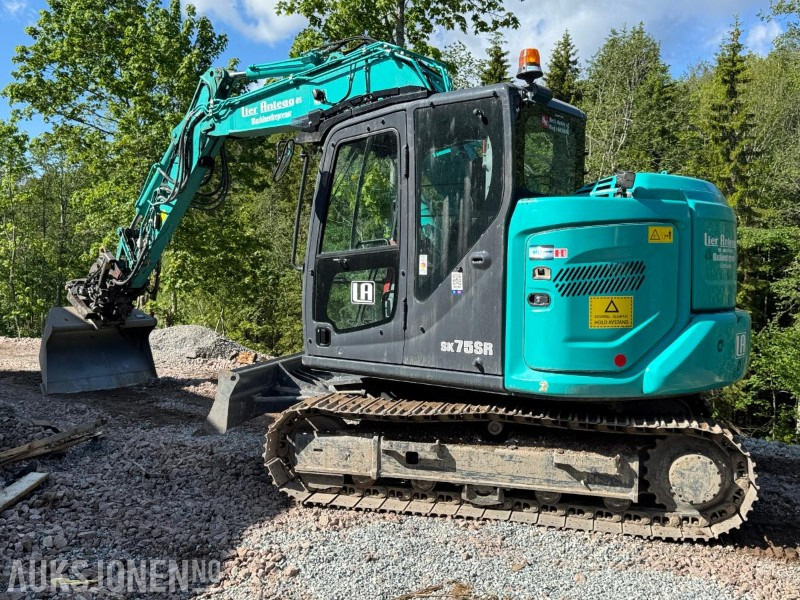 2022 Kobelco SK75SR-7 / Tiltrotator / 866 timer - מחפר: תמונה 2 2022 Kobelco SK75SR-7 / Tiltrotator / 866 timer - מחפר: תמונה 2