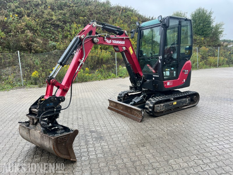 2022 Yanmar SV22 - minigraver - מחפר: תמונה 1 2022 Yanmar SV22 - minigraver - מחפר: תמונה 1
