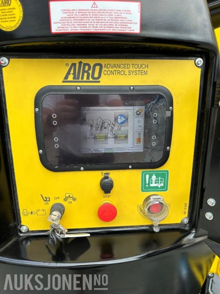 2023 AIRO A12 JE, elektrisk bomlift - Roterende Jibb - Arbeidshøyde 12,1 m. - Leveres med ny årskontroll! - פלטפורמה אווירית: תמונה 4 2023 AIRO A12 JE, elektrisk bomlift - Roterende Jibb - Arbeidshøyde 12,1 m. - Leveres med ny årskontroll! - פלטפורמה אווירית: תמונה 4