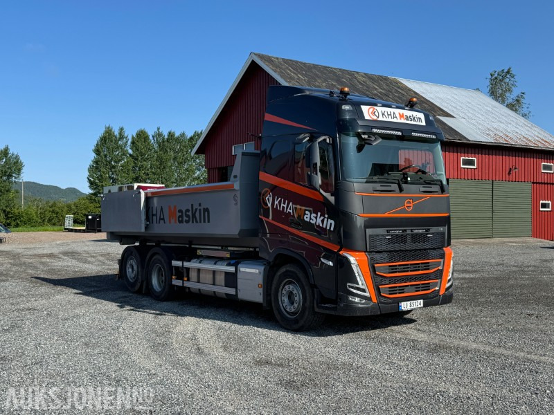 2023 Volvo FH - Krokbil med Dumperkasse og Maskinflak - משאית הרמת וו: תמונה 3 2023 Volvo FH - Krokbil med Dumperkasse og Maskinflak - משאית הרמת וו: תמונה 3
