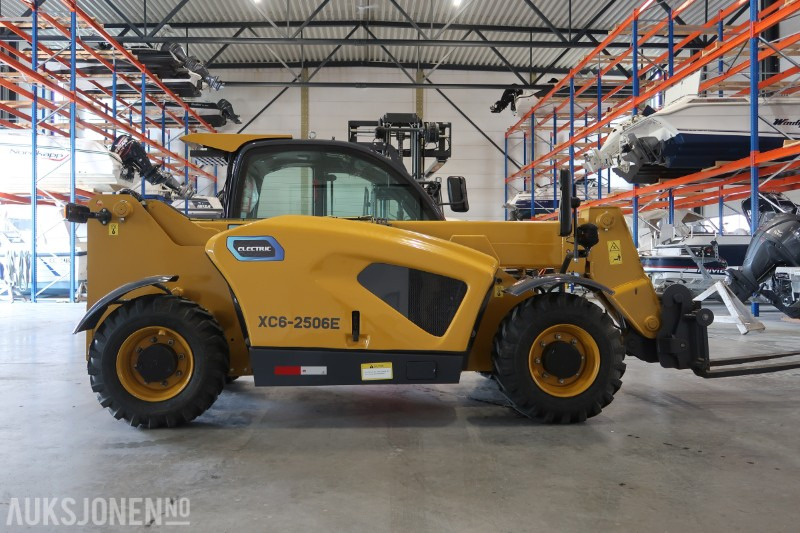 2023 XCMG XC6-2506E Elektrisk teleskoptruck - Skuff - Gafler - Lader, Kun 8 Timer - מפעיל טלסקופי: תמונה 5 2023 XCMG XC6-2506E Elektrisk teleskoptruck - Skuff - Gafler - Lader, Kun 8 Timer - מפעיל טלסקופי: תמונה 5