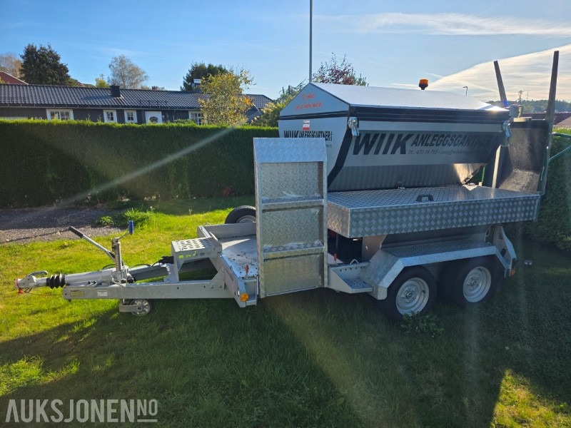 2024 Brian James Trailers A-Type asfalthenger med 2021 Svepac F 90A vibroplate 2.9kW, 2022 Honda EU22i strømaggregat og utstyr - ציוד בנייה: תמונה 1 2024 Brian James Trailers A-Type asfalthenger med 2021 Svepac F 90A vibroplate 2.9kW, 2022 Honda EU22i strømaggregat og utstyr - ציוד בנייה: תמונה 1