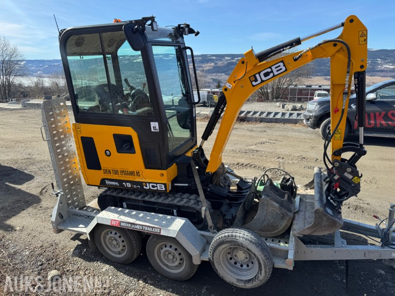 2024 JCB 19 C-1 MINIGRAVER, 3 SKUFFER, PIGGHAMMER, MASKINHENGER, KUN 200 TIMER, UTVIDET GARANTI - מיני מחפר: תמונה 4 2024 JCB 19 C-1 MINIGRAVER, 3 SKUFFER, PIGGHAMMER, MASKINHENGER, KUN 200 TIMER, UTVIDET GARANTI - מיני מחפר: תמונה 4