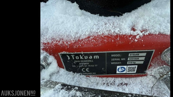 2024 Tokvam H 160 HD Krattknuser, S60 feste - ציוד בנייה: תמונה 5 2024 Tokvam H 160 HD Krattknuser, S60 feste - ציוד בנייה: תמונה 5