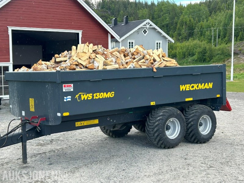 מכונה חקלאית 2024 Weckman WS 130MG Traktorhenger Lettdumper: תמונה 1