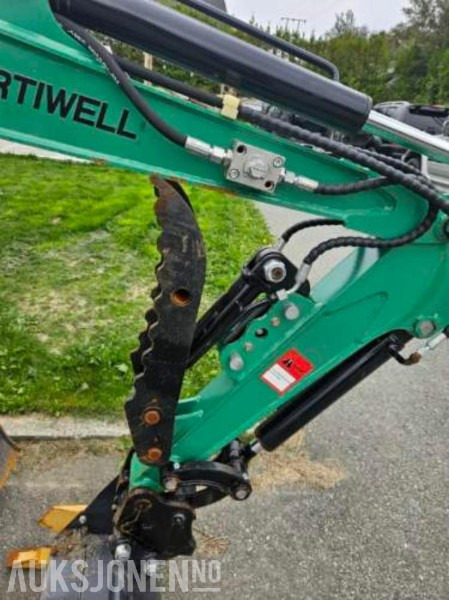 2025 Andre 2025 Cartiwell CW-10 minigraver – lukket hytte – kun 9,8 timer – flere redskap - מחפר: תמונה 5 2025 Andre 2025 Cartiwell CW-10 minigraver – lukket hytte – kun 9,8 timer – flere redskap - מחפר: תמונה 5