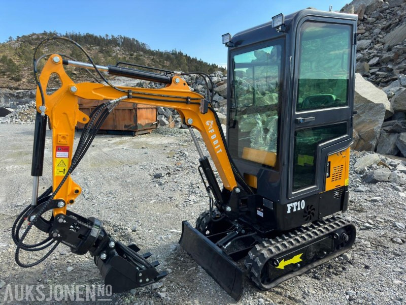 מיני מחפר 2025 Fodit FT10 Standard Belte Minigraver: תמונה 1