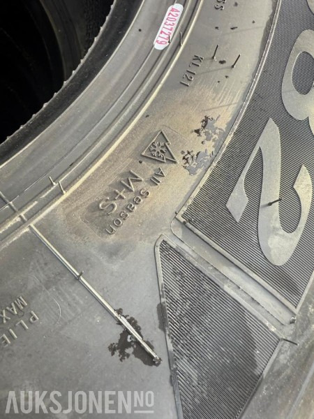 2025 Haida lastebildekk / 385/65R22,5 / 4stk - משאית: תמונה 3 2025 Haida lastebildekk / 385/65R22,5 / 4stk - משאית: תמונה 3
