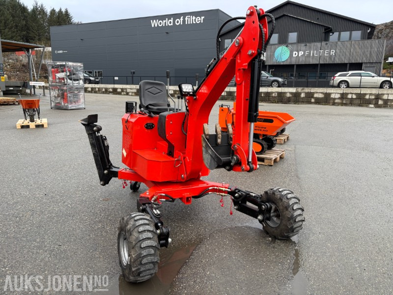 2025 MINIGRAVER SPIDER 360. 600KG. BRIGGS & STRATTON XR 13.5HK 420cc. - מיני מחפר: תמונה 4 2025 MINIGRAVER SPIDER 360. 600KG. BRIGGS & STRATTON XR 13.5HK 420cc. - מיני מחפר: תמונה 4