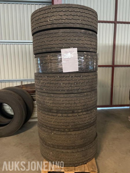 8 stk Continental HD3 lastebildekk 295/80/22,5 - משאית: תמונה 1 8 stk Continental HD3 lastebildekk 295/80/22,5 - משאית: תמונה 1