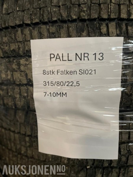 Falken S1021 lastebildekk - משאית: תמונה 3 Falken S1021 lastebildekk - משאית: תמונה 3