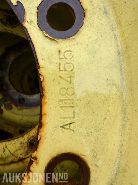 Felgsett til John Deere – AL118455 og AL174627 - מכונה חקלאית: תמונה 5 Felgsett til John Deere – AL118455 og AL174627 - מכונה חקלאית: תמונה 5