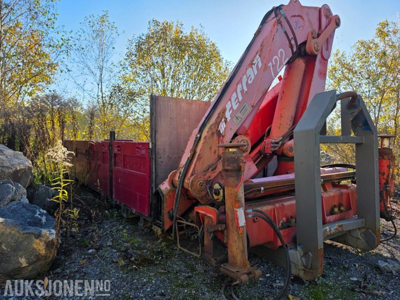 Ferrari 722 A4 kran/lastebilkran–påbygg på maskinflak med krokfeste - משאית: תמונה 3 Ferrari 722 A4 kran/lastebilkran–påbygg på maskinflak med krokfeste - משאית: תמונה 3