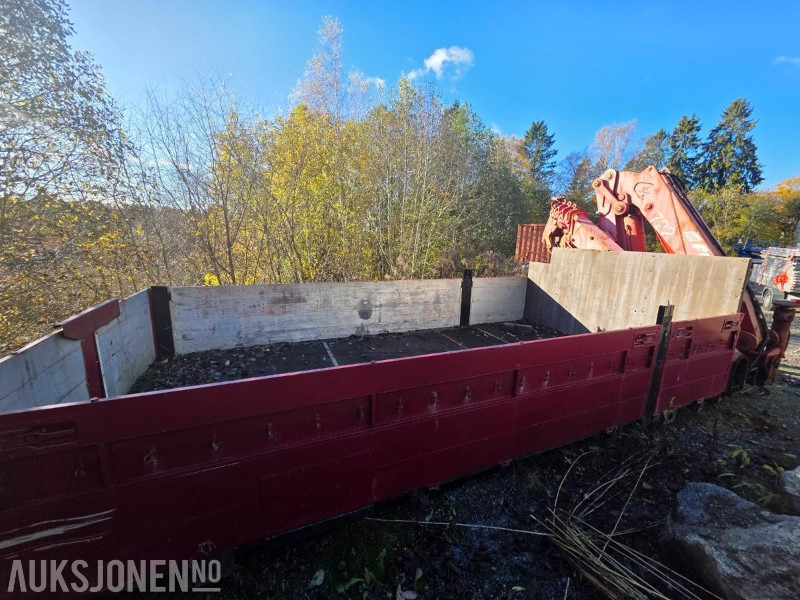 Ferrari 722 A4 kran/lastebilkran–påbygg på maskinflak med krokfeste - משאית: תמונה 4 Ferrari 722 A4 kran/lastebilkran–påbygg på maskinflak med krokfeste - משאית: תמונה 4