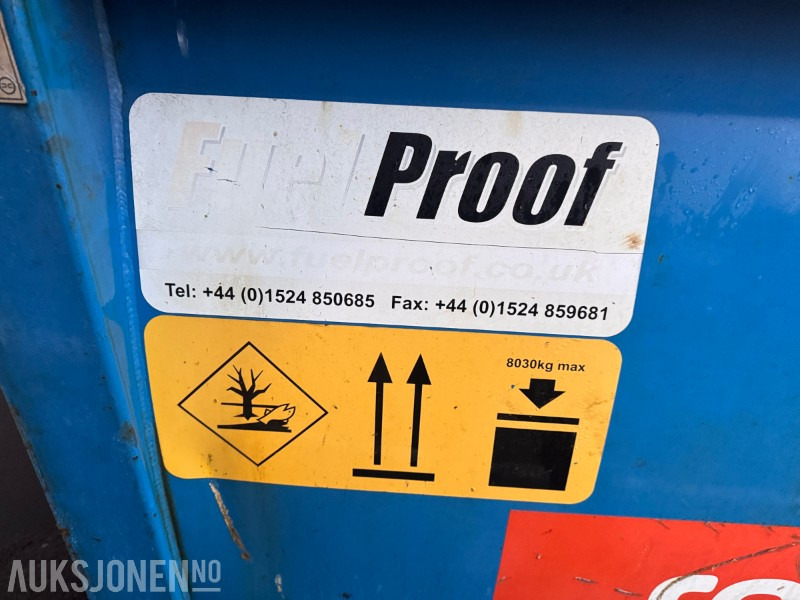 Fuel Proof GT 3000 dieseltank med elektrisk pumpe – 230V - ציוד בנייה: תמונה 5 Fuel Proof GT 3000 dieseltank med elektrisk pumpe – 230V - ציוד בנייה: תמונה 5