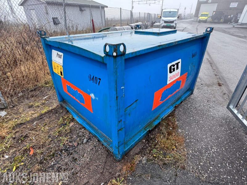 Fuel Proof GT 3000 dieseltank med elektrisk pumpe – 230V - ציוד בנייה: תמונה 4 Fuel Proof GT 3000 dieseltank med elektrisk pumpe – 230V - ציוד בנייה: תמונה 4
