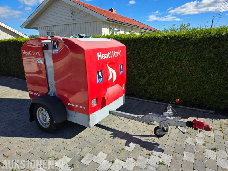 ציוד בנייה Heatwork MY35 mobilt varmesystem med varmematter: תמונה 1