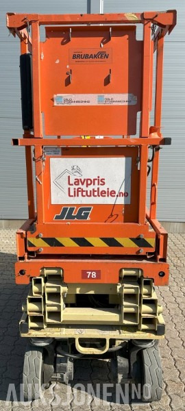JLG 1930 ES Sakselift med 8 m arbeidshøyde - פלטפורמה אווירית: תמונה 3 JLG 1930 ES Sakselift med 8 m arbeidshøyde - פלטפורמה אווירית: תמונה 3