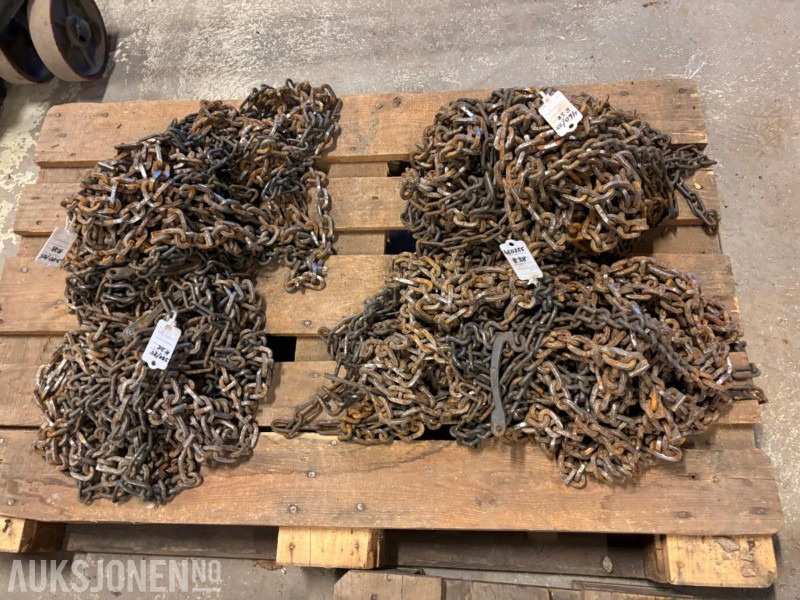 Kjettingsett 2stk 460/85 R38 - מכונה חקלאית: תמונה 2 Kjettingsett 2stk 460/85 R38 - מכונה חקלאית: תמונה 2