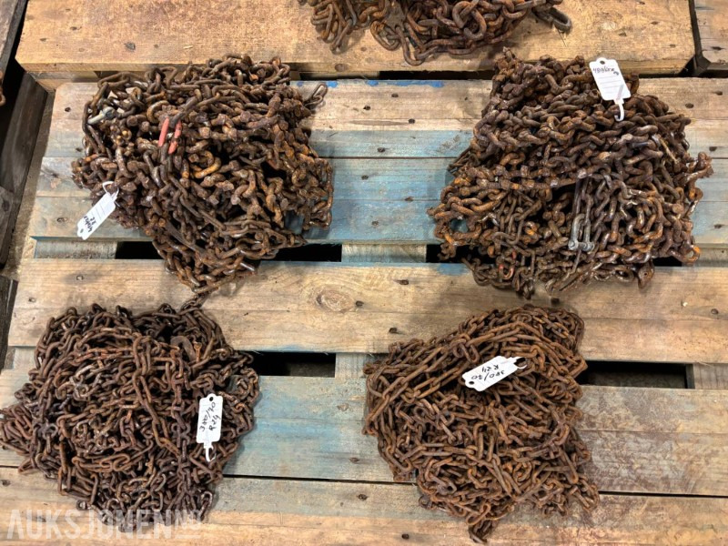 Kjettingsett 2stk 480/65 R28 - מכונה חקלאית: תמונה 1 Kjettingsett 2stk 480/65 R28 - מכונה חקלאית: תמונה 1