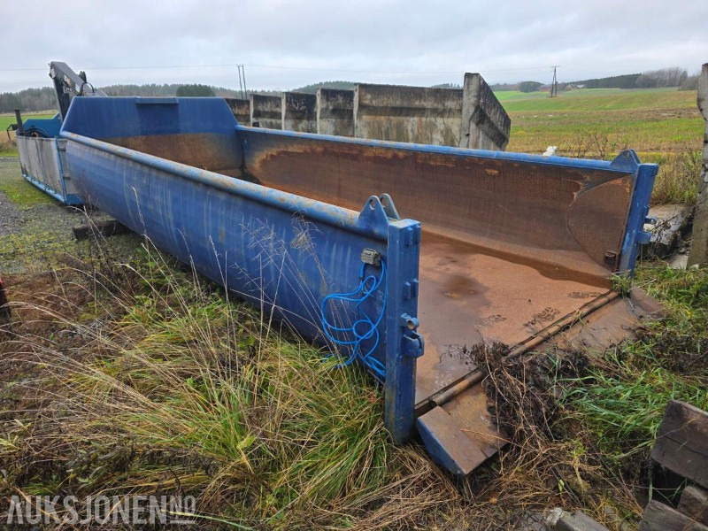 Krokkasse/container m/luftlem og surrekroker. - משאית: תמונה 4 Krokkasse/container m/luftlem og surrekroker. - משאית: תמונה 4