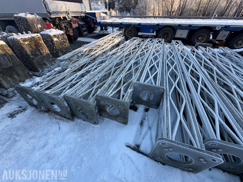 Lattix sikkerhetsmaster 2 stk med 2 stk betongsokler - ציוד בנייה: תמונה 5 Lattix sikkerhetsmaster 2 stk med 2 stk betongsokler - ציוד בנייה: תמונה 5