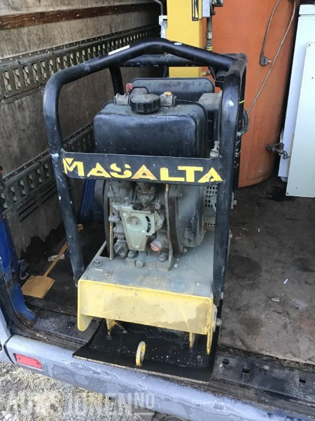 Masalta MSH 160 Vibroplate - defekt maskin - rep.objekt/delemaskin - רולר: תמונה 2 Masalta MSH 160 Vibroplate - defekt maskin - rep.objekt/delemaskin - רולר: תמונה 2