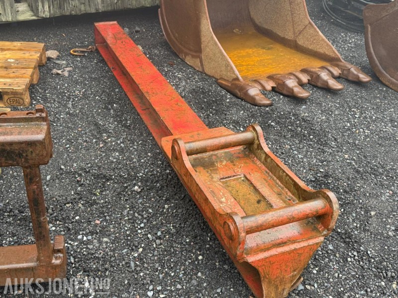 Mattejibb / kranbom med S60 feste - צרופה עבור מכונת בנייה: תמונה 2 Mattejibb / kranbom med S60 feste - צרופה עבור מכונת בנייה: תמונה 2