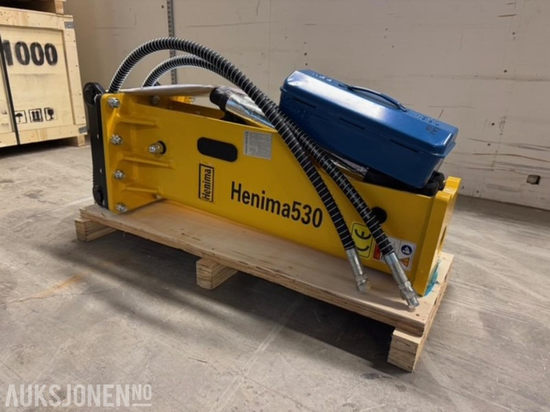 NY HENIMA PIGGHAMMER TIL 2,5-4,5 TONNS GRAVEMASKIN S40 - פטיש הידרולי: תמונה 2 NY HENIMA PIGGHAMMER TIL 2,5-4,5 TONNS GRAVEMASKIN S40 - פטיש הידרולי: תמונה 2