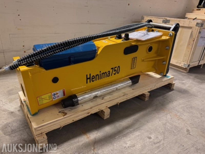 NY HENIMA PIGGHAMMER TIL 6-9 TONNS GRAVEMASKIN S50 M/GARANTI - מכונות אחרות: תמונה 3 NY HENIMA PIGGHAMMER TIL 6-9 TONNS GRAVEMASKIN S50 M/GARANTI - מכונות אחרות: תמונה 3