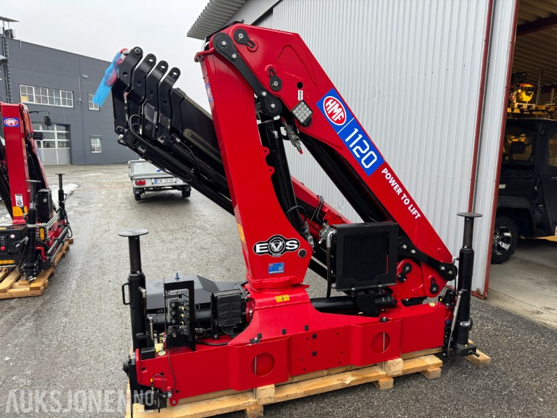 NY HMF 1120-RCS-K5 kran med fjenkontroll og uttak for grabb og rotator - משאית מנוף: תמונה 1 NY HMF 1120-RCS-K5 kran med fjenkontroll og uttak for grabb og rotator - משאית מנוף: תמונה 1