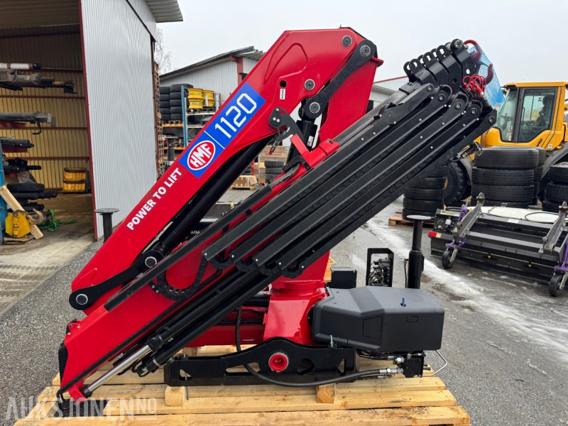 NY HMF 1120-RCS-K5 kran med fjenkontroll og uttak for grabb og rotator - משאית מנוף: תמונה 4 NY HMF 1120-RCS-K5 kran med fjenkontroll og uttak for grabb og rotator - משאית מנוף: תמונה 4