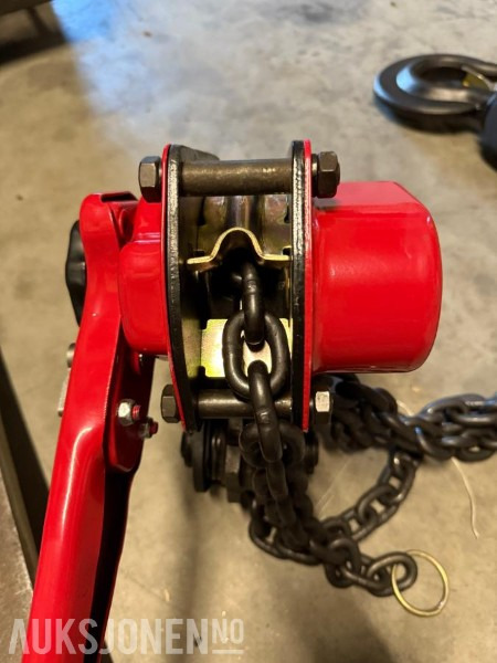 NY kjettingtalje 9000kg - god kvalitet! - ציוד בנייה: תמונה 4 NY kjettingtalje 9000kg - god kvalitet! - ציוד בנייה: תמונה 4